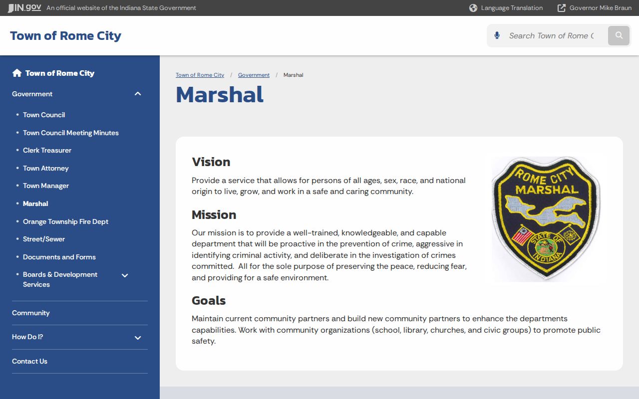 Rome City marshal records compared with court records